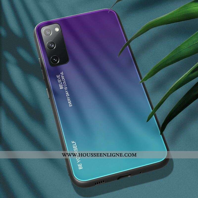 Coque Samsung Galaxy S20 FE Verre Trempé Be Yourself