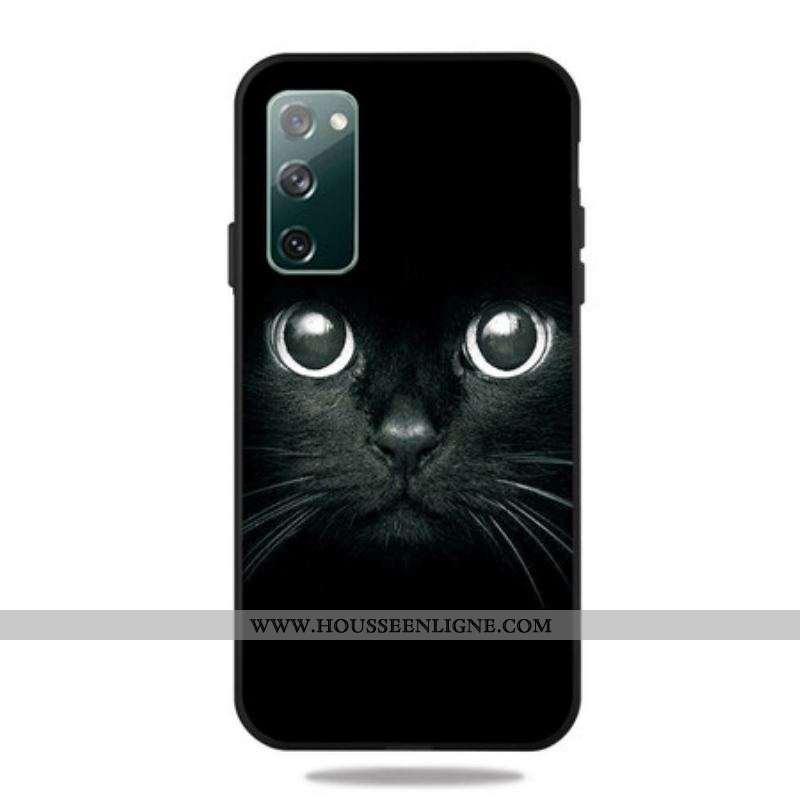 Coque Samsung Galaxy S20 FE Yeux de Chat