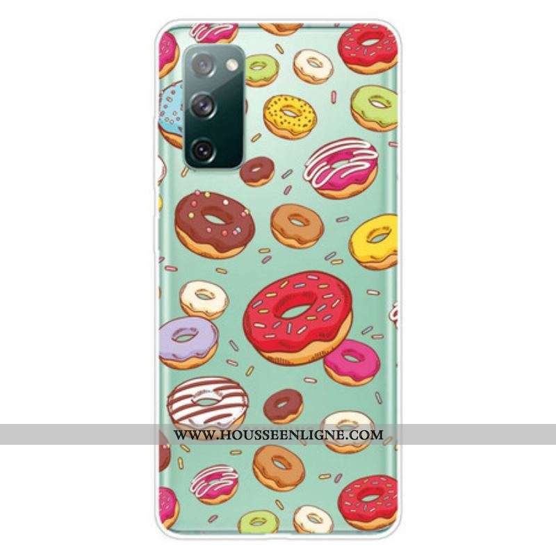 Coque Samsung Galaxy S20 FE love Donuts