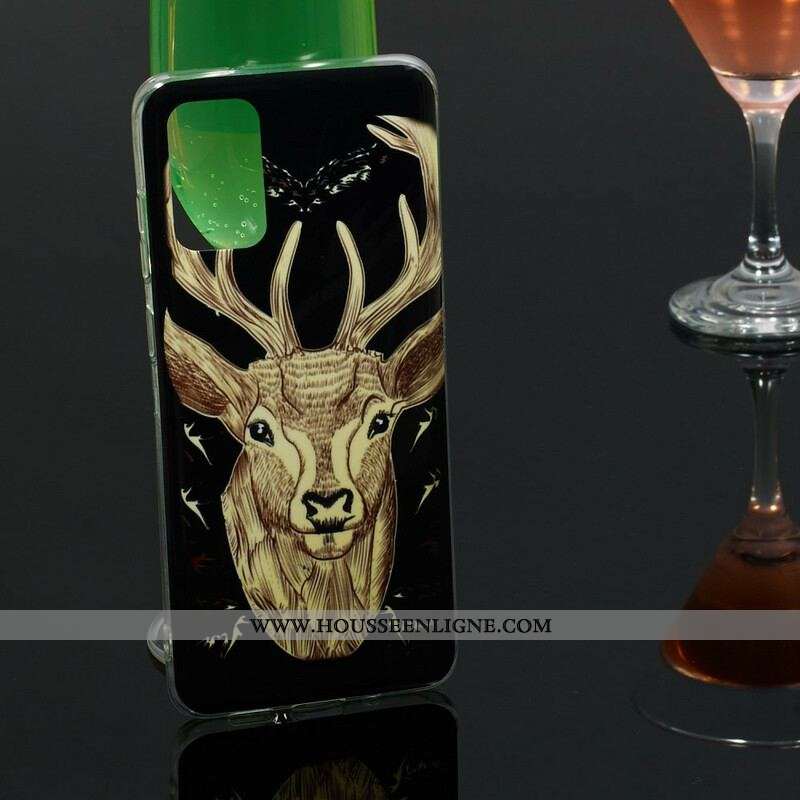 Coque Samsung Galaxy S20 Plus / S20 Plus 5G Cerf Fluorescente
