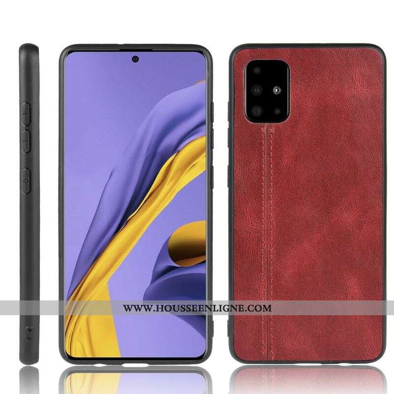 Coque Samsung Galaxy S20 Plus / S20 Plus 5G Effet Cuir Couture