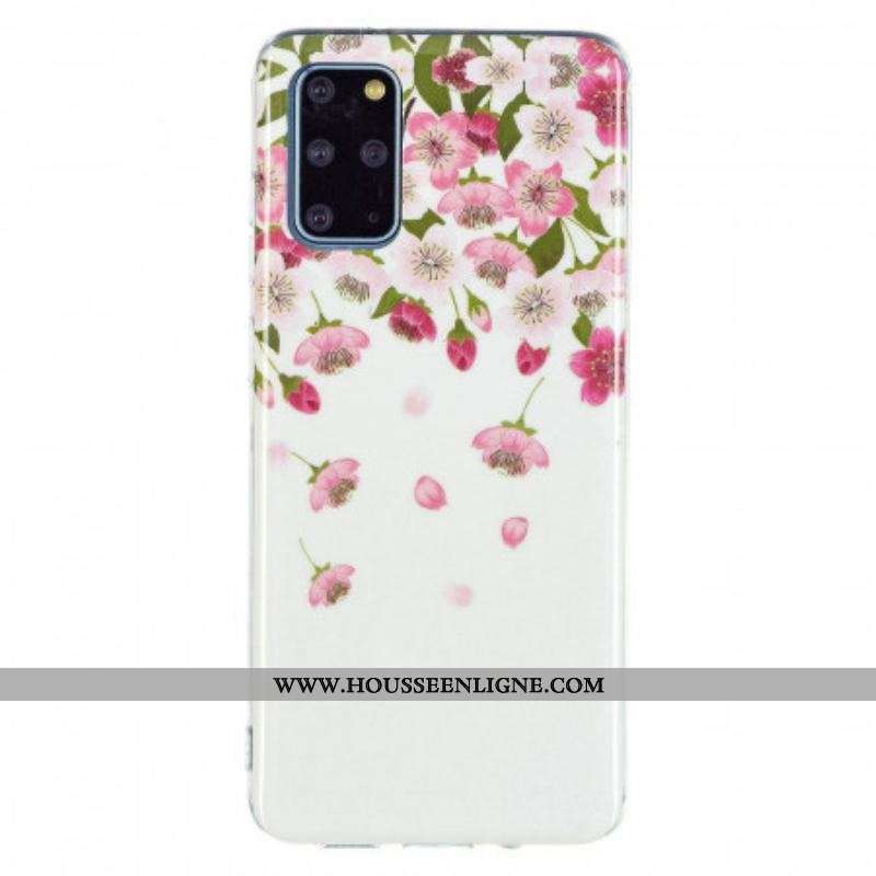 Coque Samsung Galaxy S20 Plus / S20 Plus 5G Fleurs Fluorescente