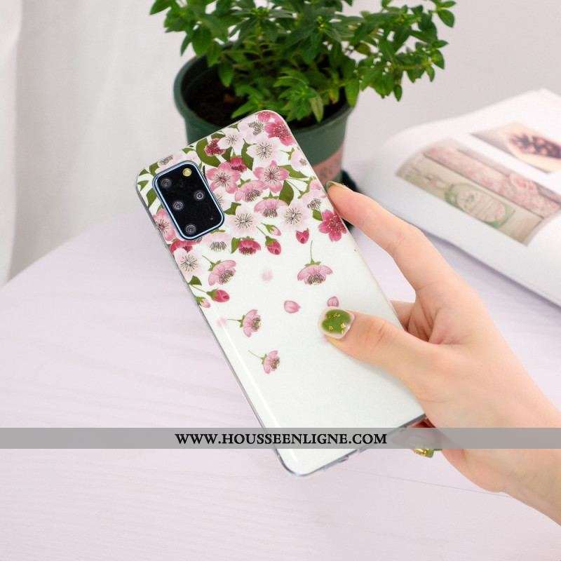 Coque Samsung Galaxy S20 Plus / S20 Plus 5G Fleurs Fluorescente