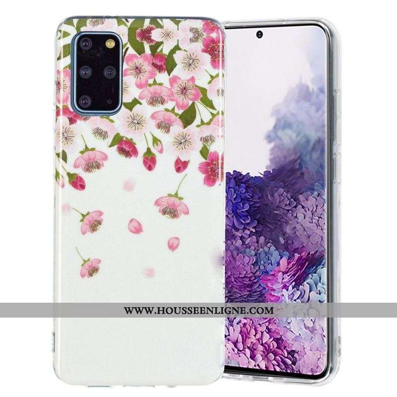 Coque Samsung Galaxy S20 Plus / S20 Plus 5G Fleurs Fluorescente