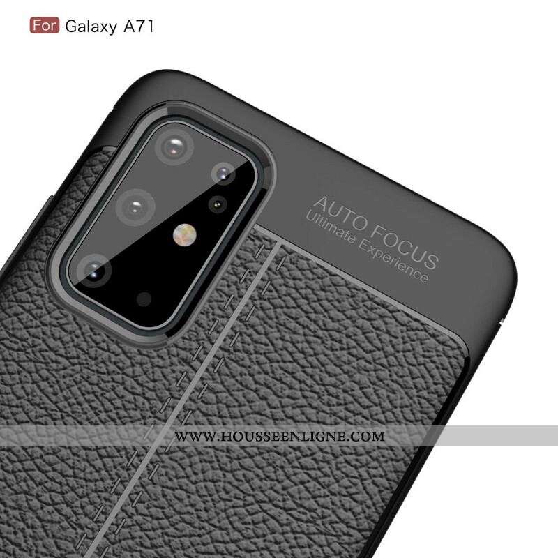 Coque Samsung Galaxy S20 Plus / S20 Plus 5G Litchi Double Line