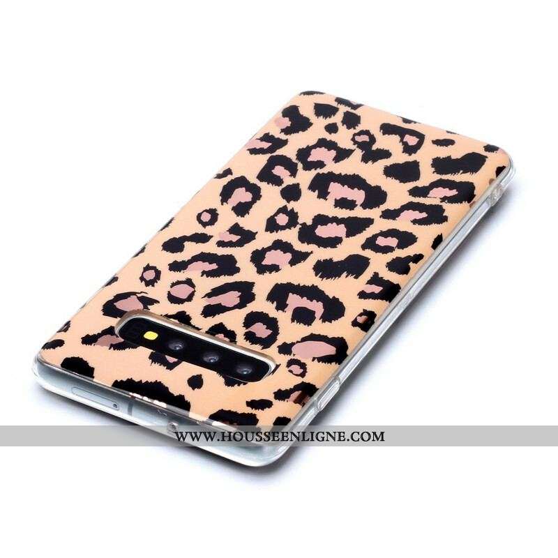 Coque Samsung Galaxy S20 Plus / S20 Plus 5G Marbre Style Léopard