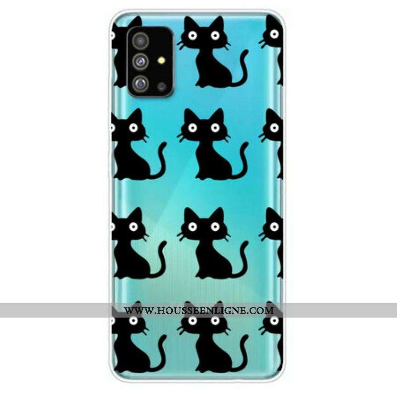 Coque Samsung Galaxy S20 Plus / S20 Plus 5G Multiples Chats Noirs