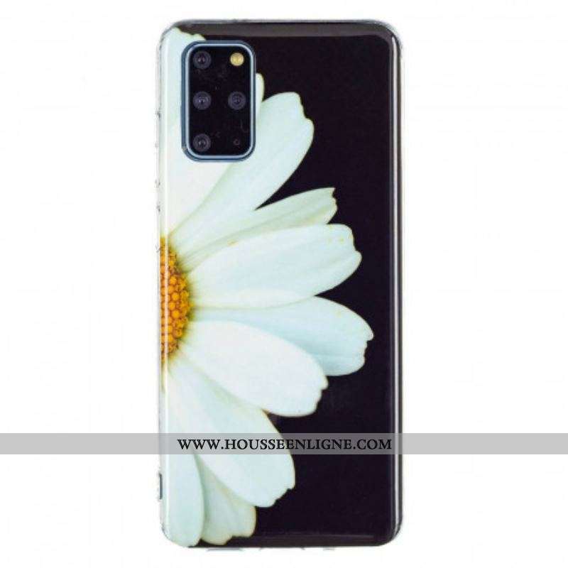 Coque Samsung Galaxy S20 Plus / S20 Plus 5G Série Fleurs Fluorescentes