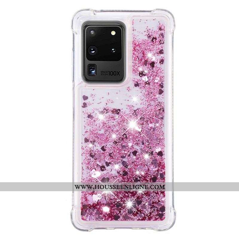 Coque Samsung Galaxy S20 Ultra Désires Paillettes