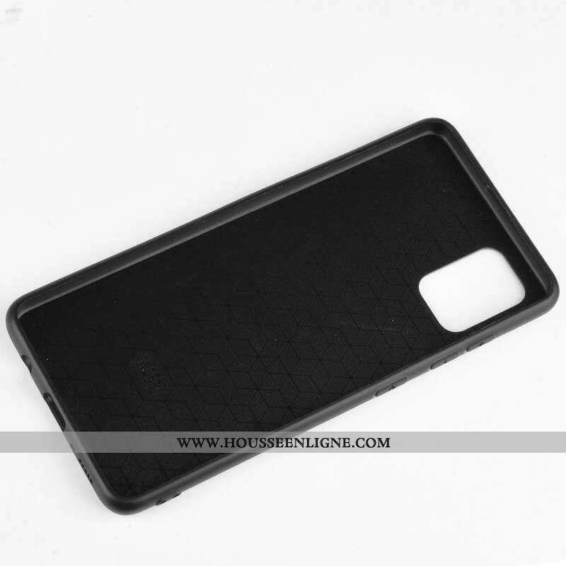 Coque Samsung Galaxy S20 Ultra Effet Cuir Couture