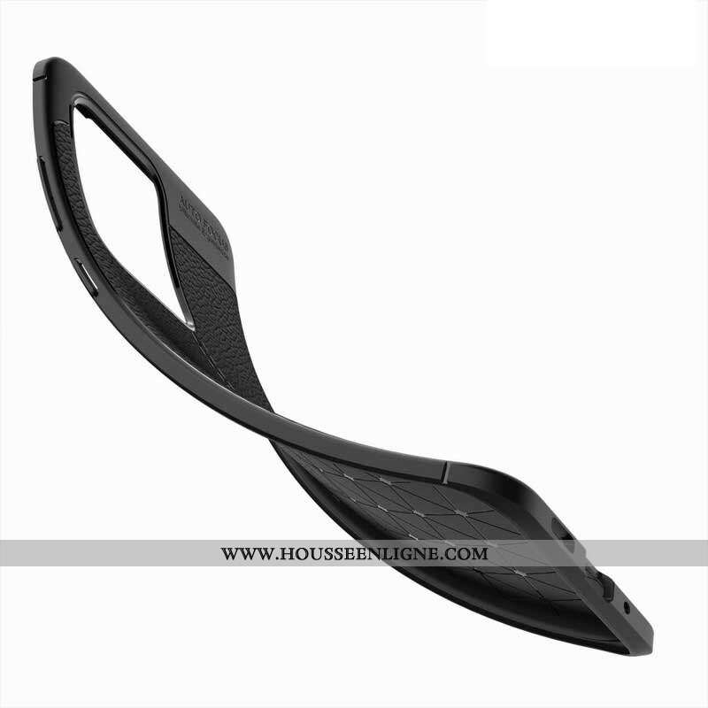 Coque Samsung Galaxy S20 Ultra Effet Cuir Litchi Double Line