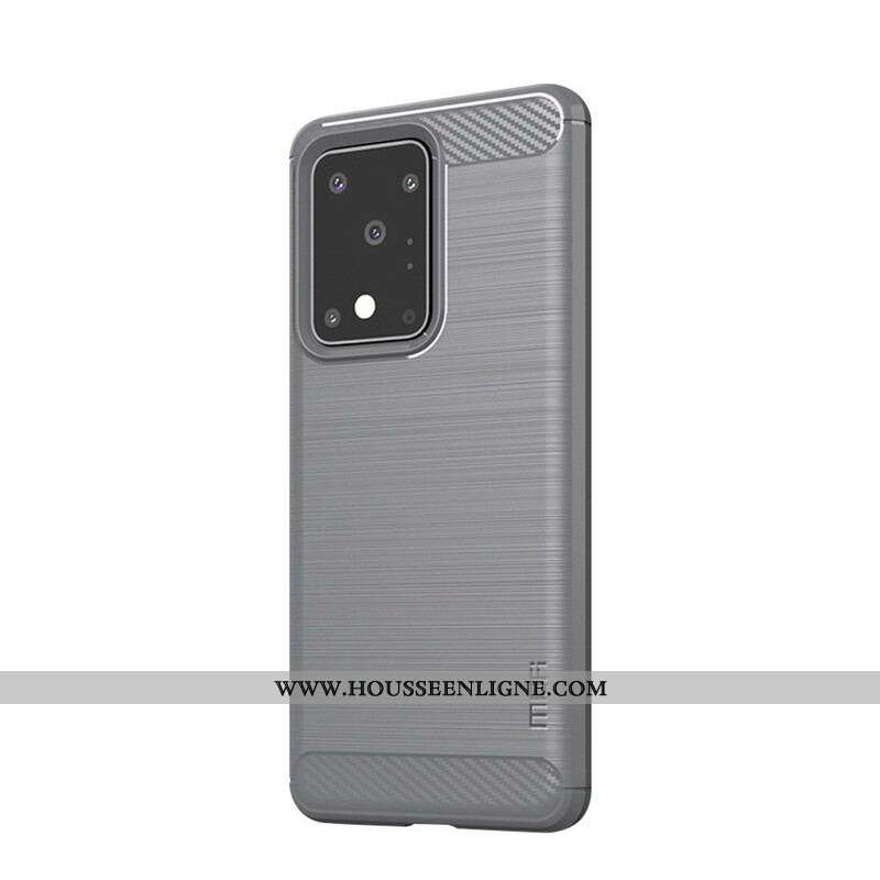 Coque Samsung Galaxy S20 Ultra Fibre Carbone Brossée MOFI