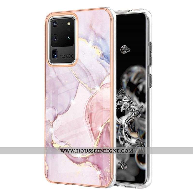 Coque Samsung Galaxy S20 Ultra Marbre Sophistiqué
