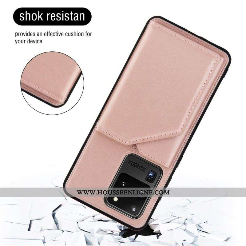 Coque Samsung Galaxy S20 Ultra Porte-cartes Lanière