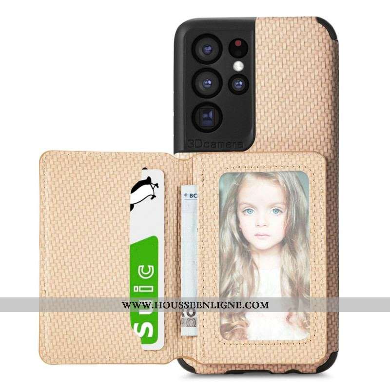 Coque Samsung Galaxy S20 Ultra RFID Porte-Cartes Support