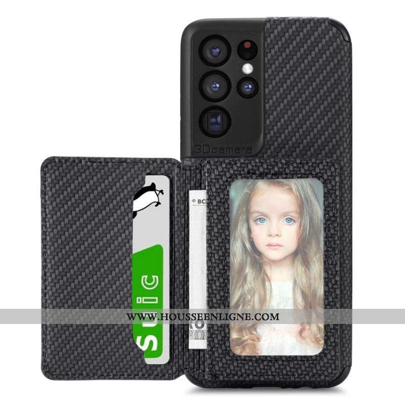 Coque Samsung Galaxy S20 Ultra RFID Porte-Cartes Support