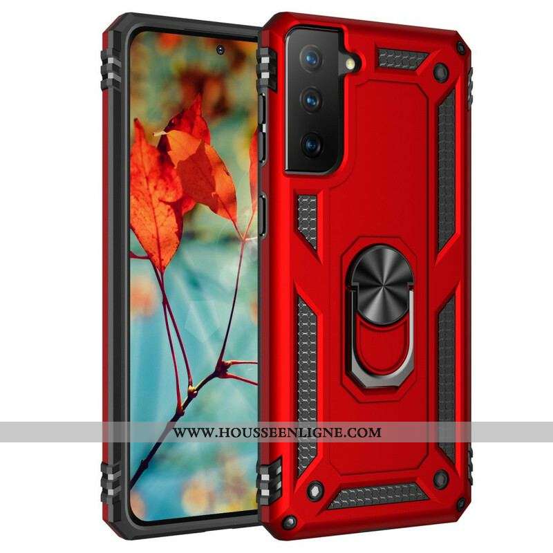 Coque Samsung Galaxy S21 5G Anneau Premium