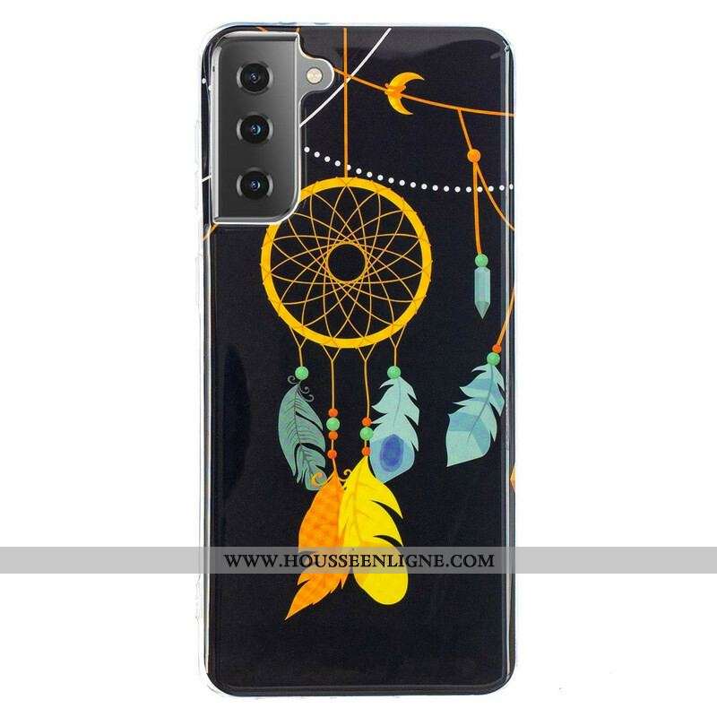 Coque Samsung Galaxy S21 5G Attrape Rêves Fluorescente