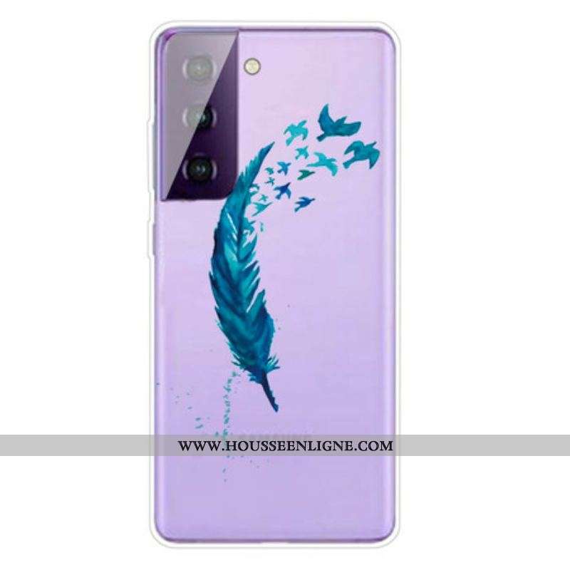 Coque Samsung Galaxy S21 5G Belle Plume