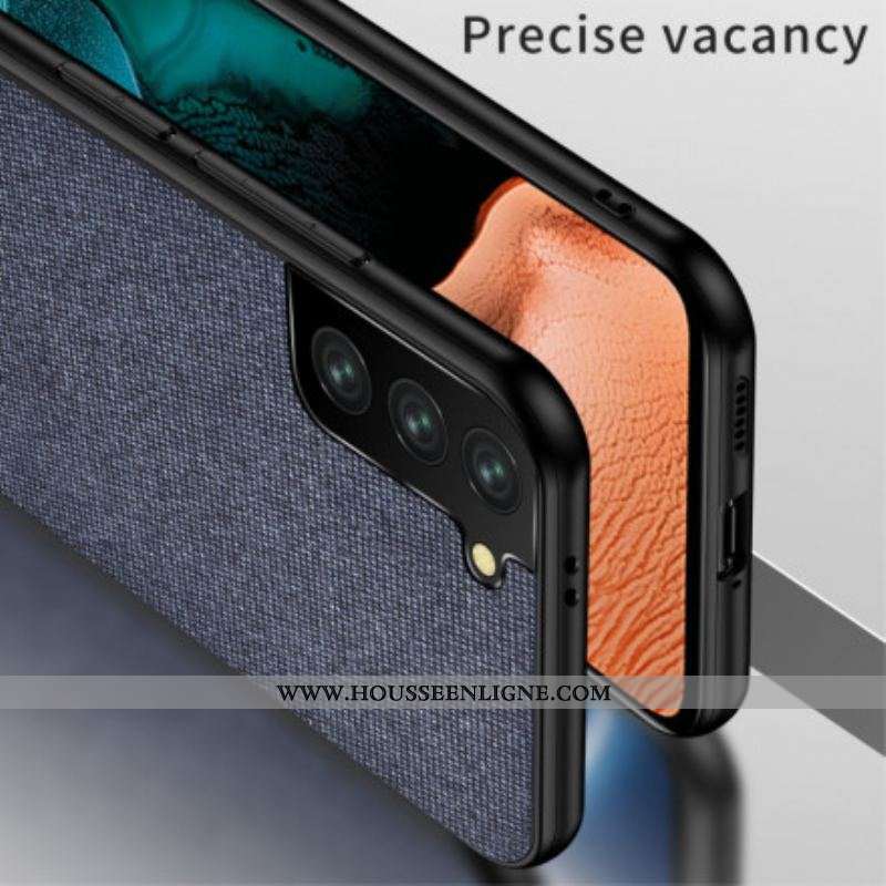 Coque Samsung Galaxy S21 5G Bi-texture Simili Cuir