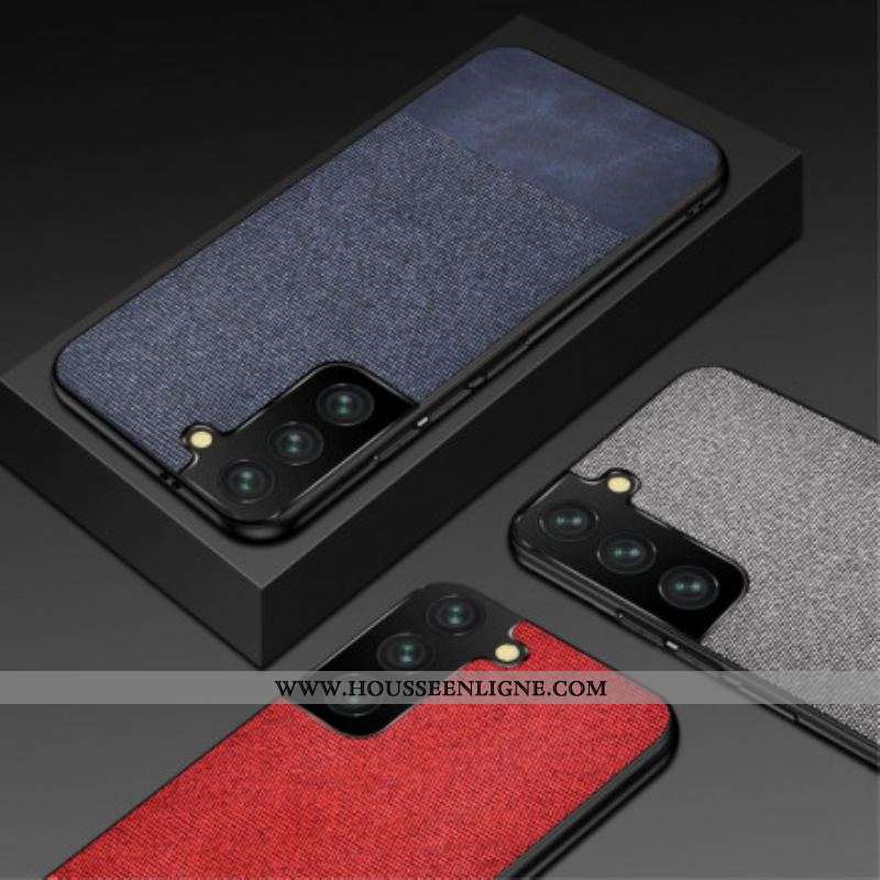 Coque Samsung Galaxy S21 5G Bi-texture Simili Cuir