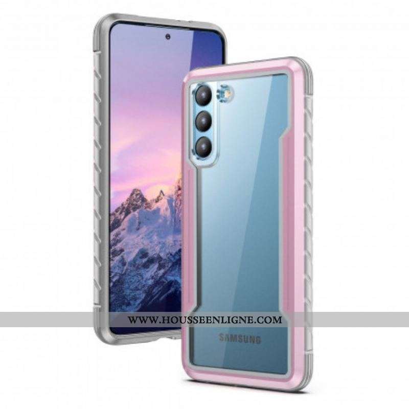 Coque Samsung Galaxy S21 5G Hybride Transparente Rebords Bumper