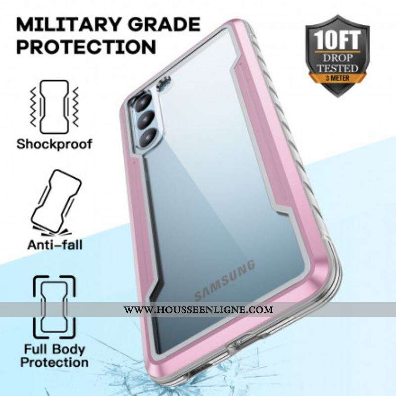 Coque Samsung Galaxy S21 5G Hybride Transparente Rebords Bumper