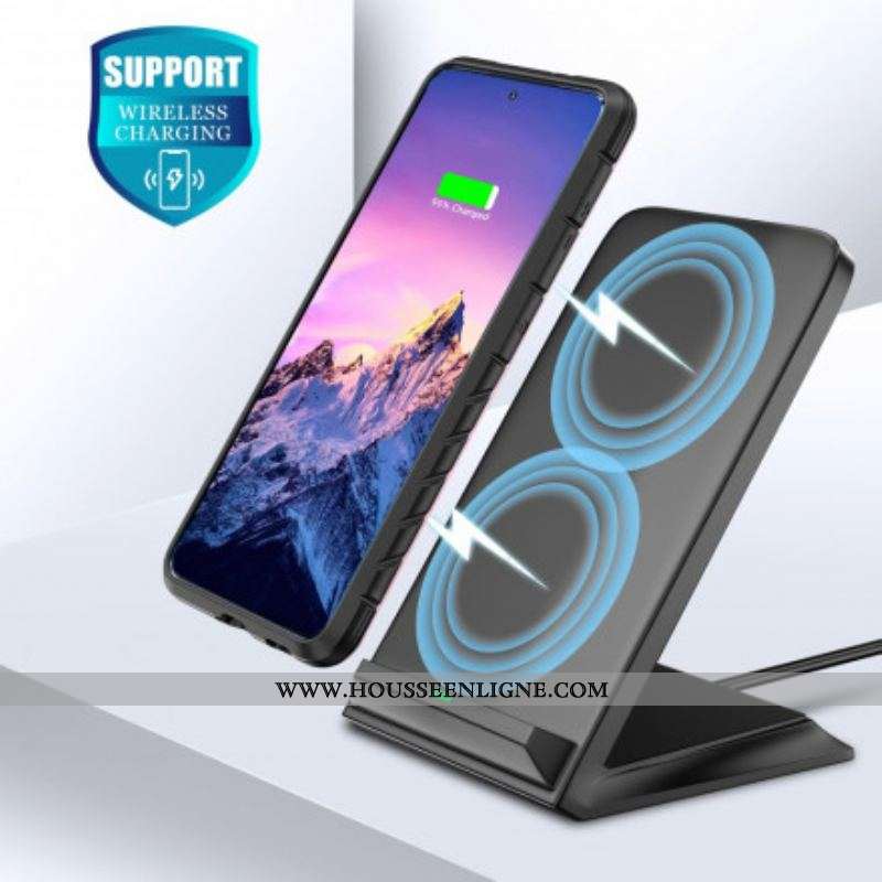 Coque Samsung Galaxy S21 5G Hybride Transparente Rebords Bumper