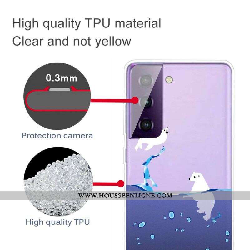 Coque Samsung Galaxy S21 5G Jeux de Mer