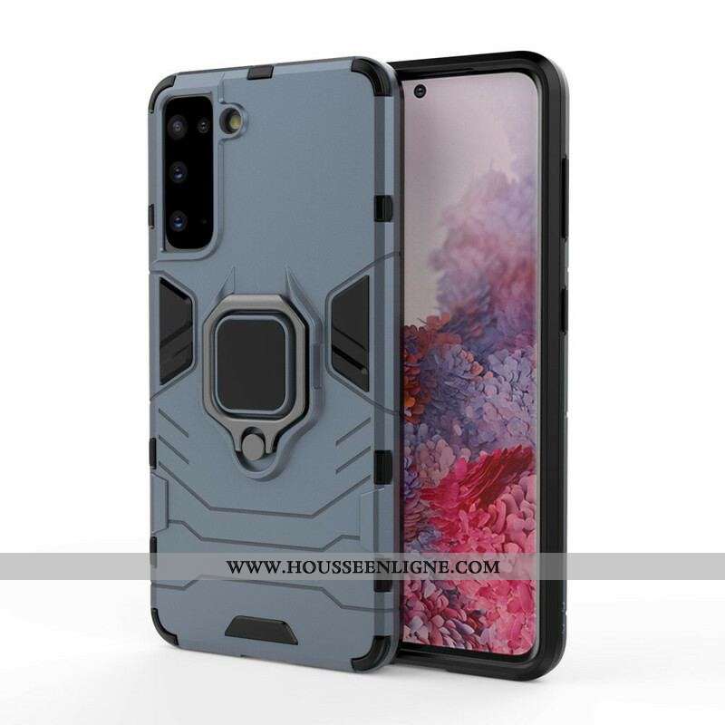 Coque Samsung Galaxy S21 5G Ring Résistante