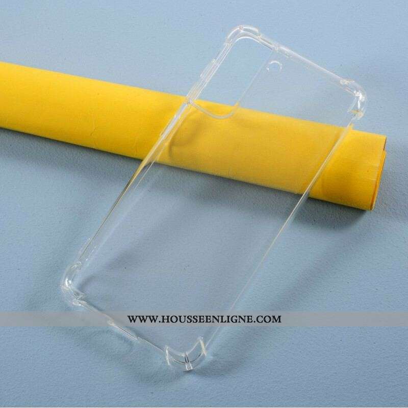 Coque Samsung Galaxy S21 5G Transparente Coins Renforcés