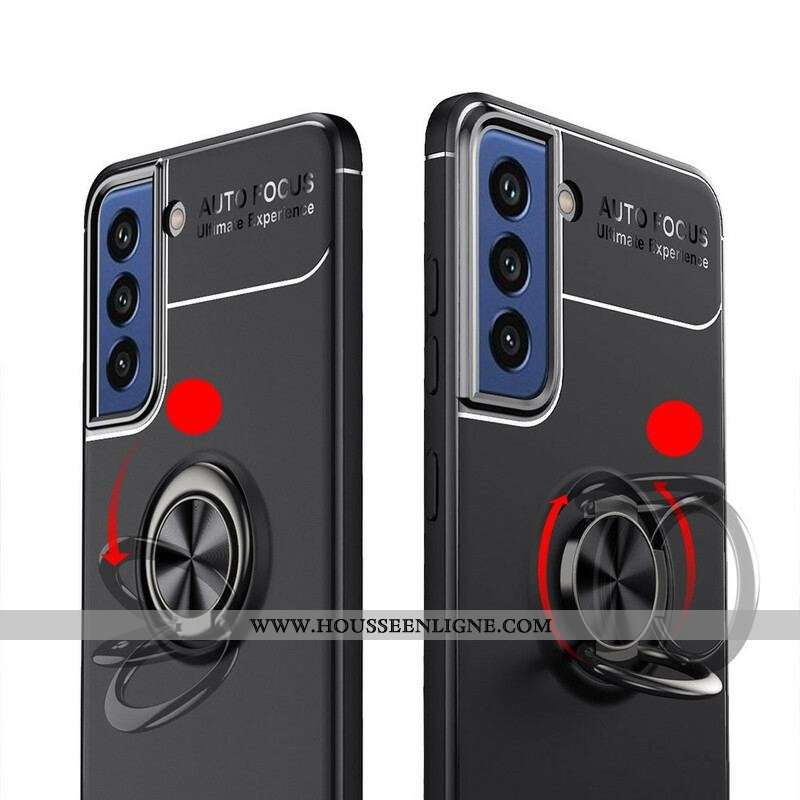 Coque Samsung Galaxy S21 FE Anneau Rotatif