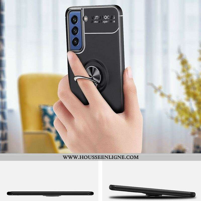 Coque Samsung Galaxy S21 FE Anneau Rotatif