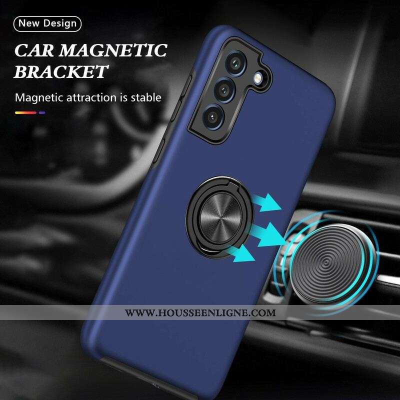 Coque Samsung Galaxy S21 FE Anneau-Support Magnétique