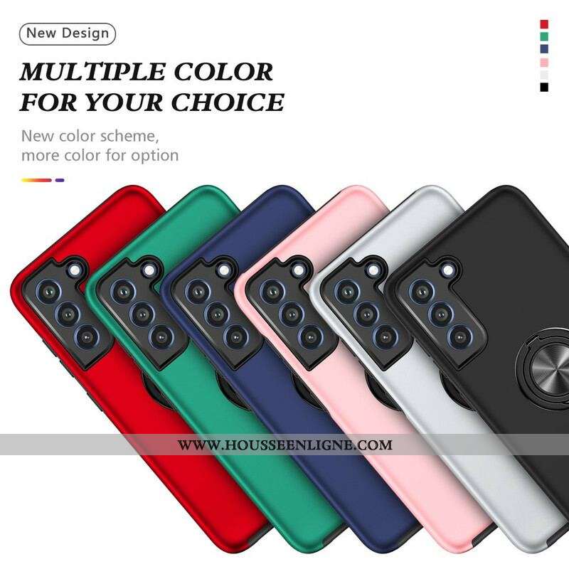 Coque Samsung Galaxy S21 FE Anneau-Support Magnétique