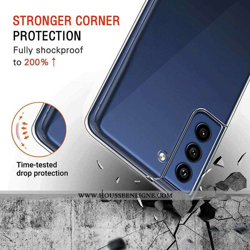 Coque Samsung Galaxy S21 FE Coque et Verre Trempé Écran