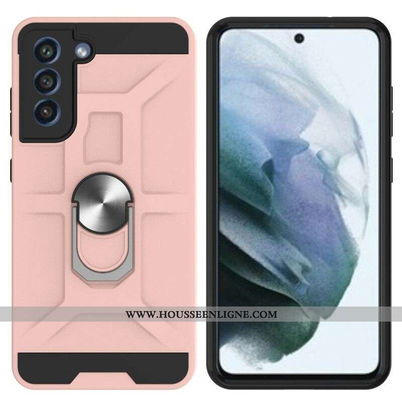 Coque Samsung Galaxy S21 FE Détachable Anneau-Support Color
