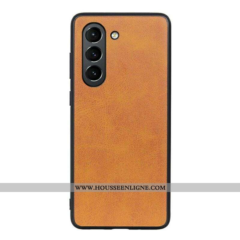 Coque Samsung Galaxy S21 FE Effet Cuir Look Raffiné
