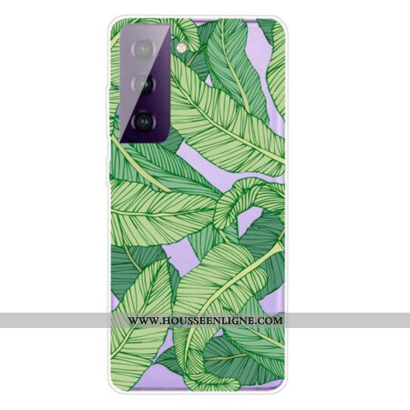 Coque Samsung Galaxy S21 FE Feuillage