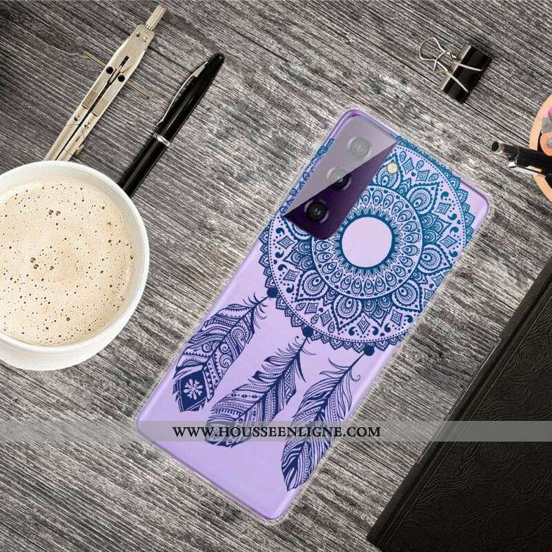 Coque Samsung Galaxy S21 FE Mandala Floral Unique
