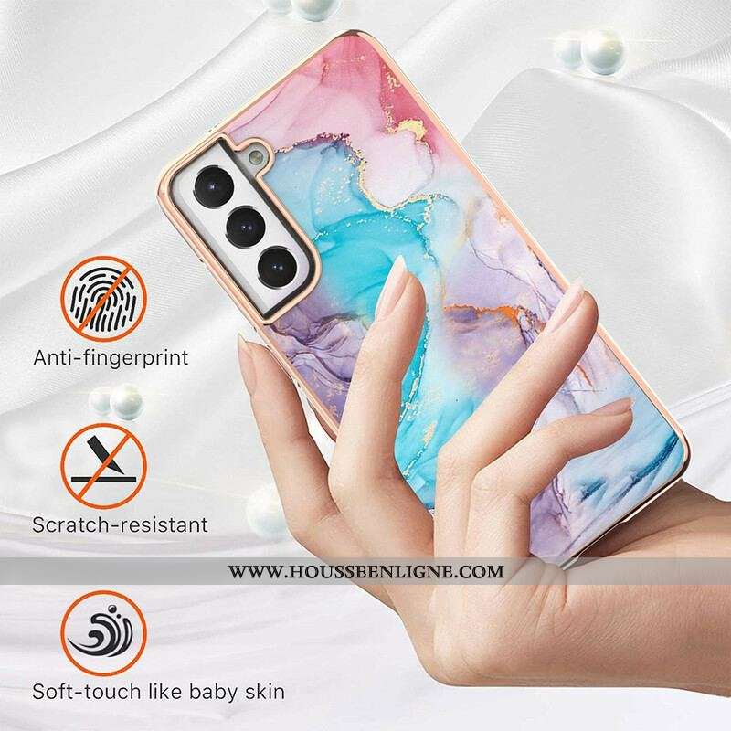 Coque Samsung Galaxy S21 FE Marbre Sophistiqué