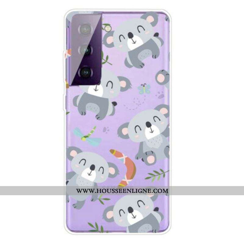 Coque Samsung Galaxy S21 FE Mignons Koalas