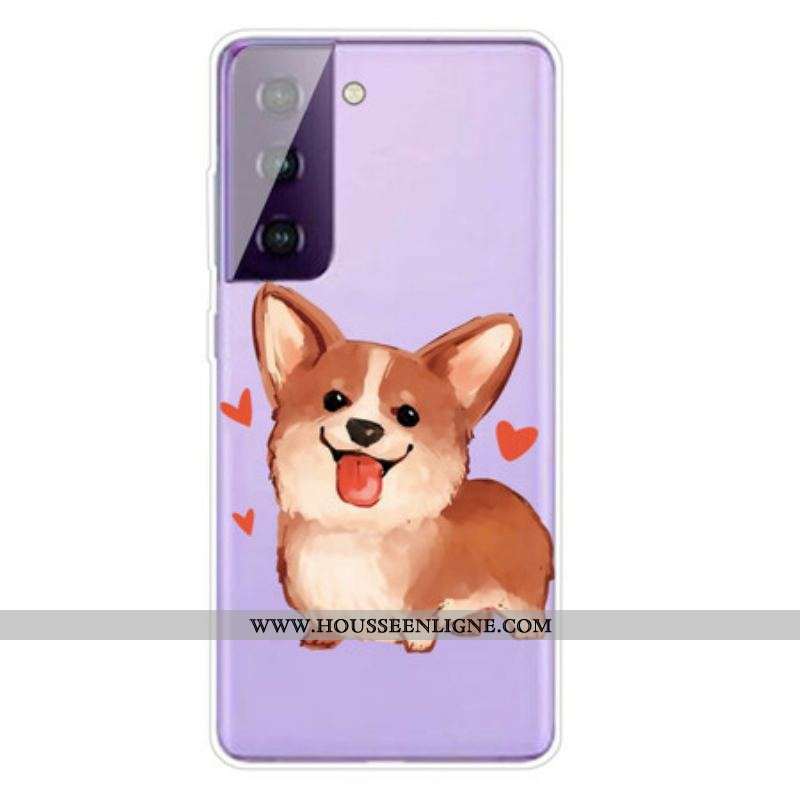 Coque Samsung Galaxy S21 FE Mon Petit Chien