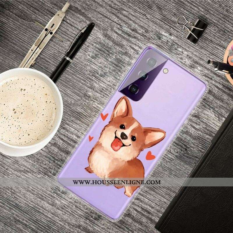Coque Samsung Galaxy S21 FE Mon Petit Chien