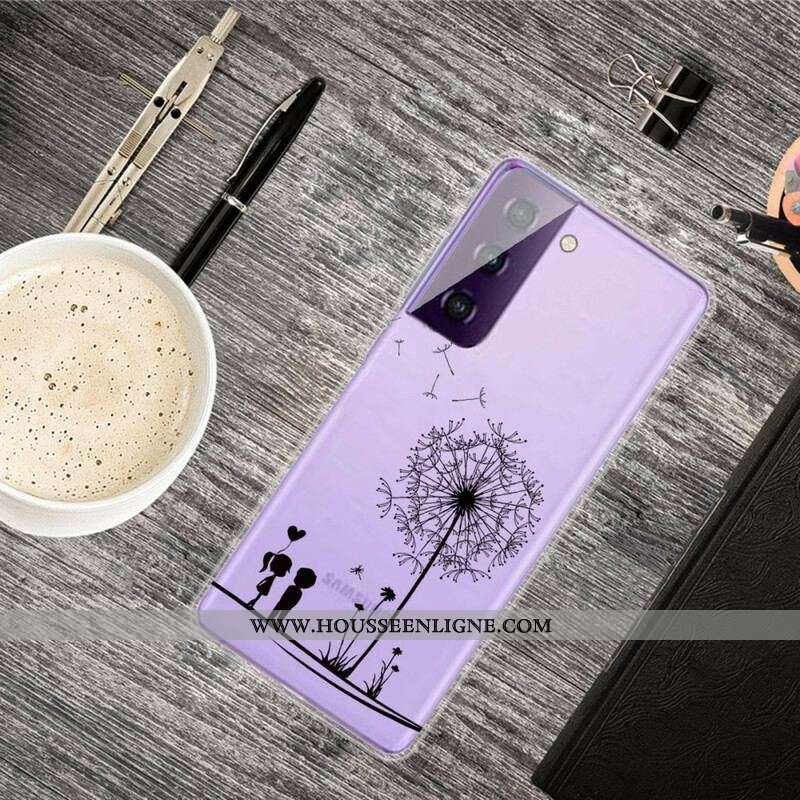 Coque Samsung Galaxy S21 FE Pissenlit Love