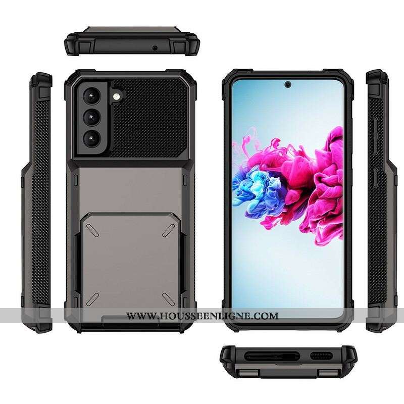 Coque Samsung Galaxy S21 FE Porte-Carte Style Flip