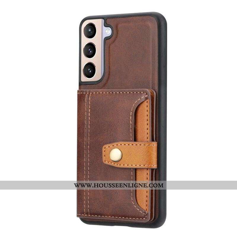 Coque Samsung Galaxy S21 FE Porte Cartes Support Mains Libres