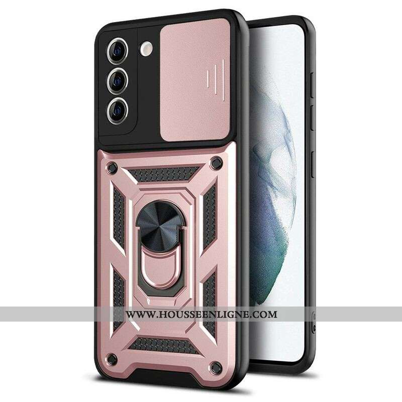Coque Samsung Galaxy S21 FE Protège Module Photo et Support