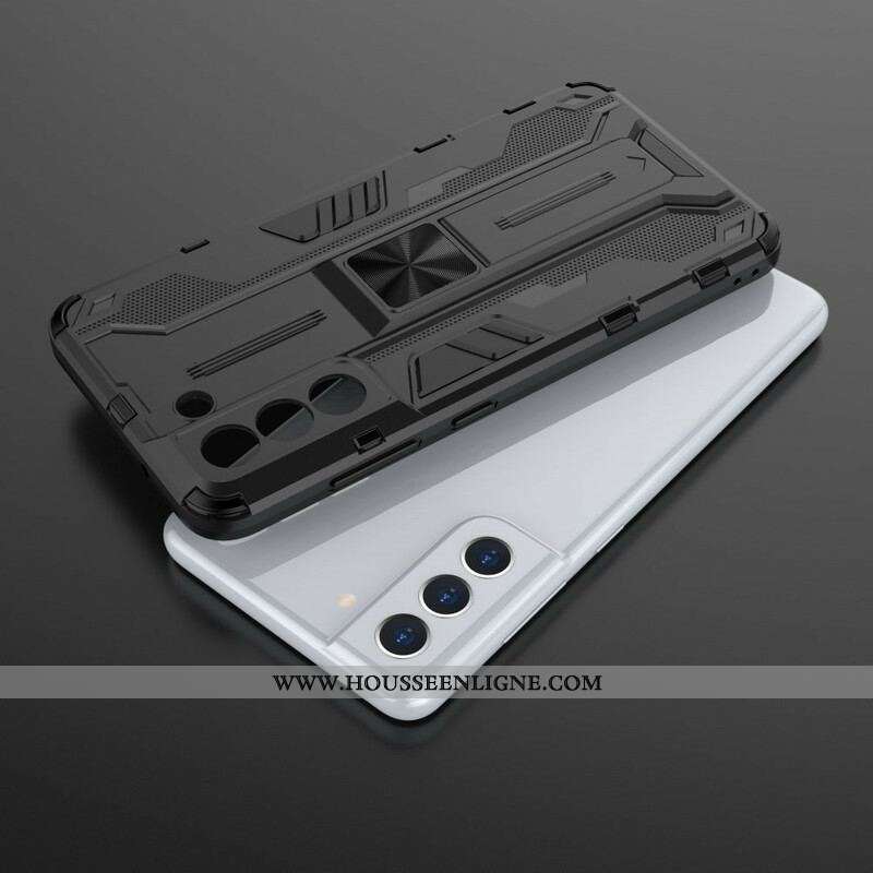 Coque Samsung Galaxy S21 FE Résistante Support 2 Positions