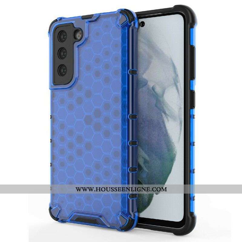 Coque Samsung Galaxy S21 FE Style Nid d'Abeille